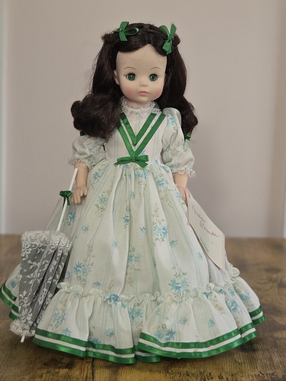 Collectible Madame Alexander Scarlett O'Hara Doll 14" Southern Belle Vintage